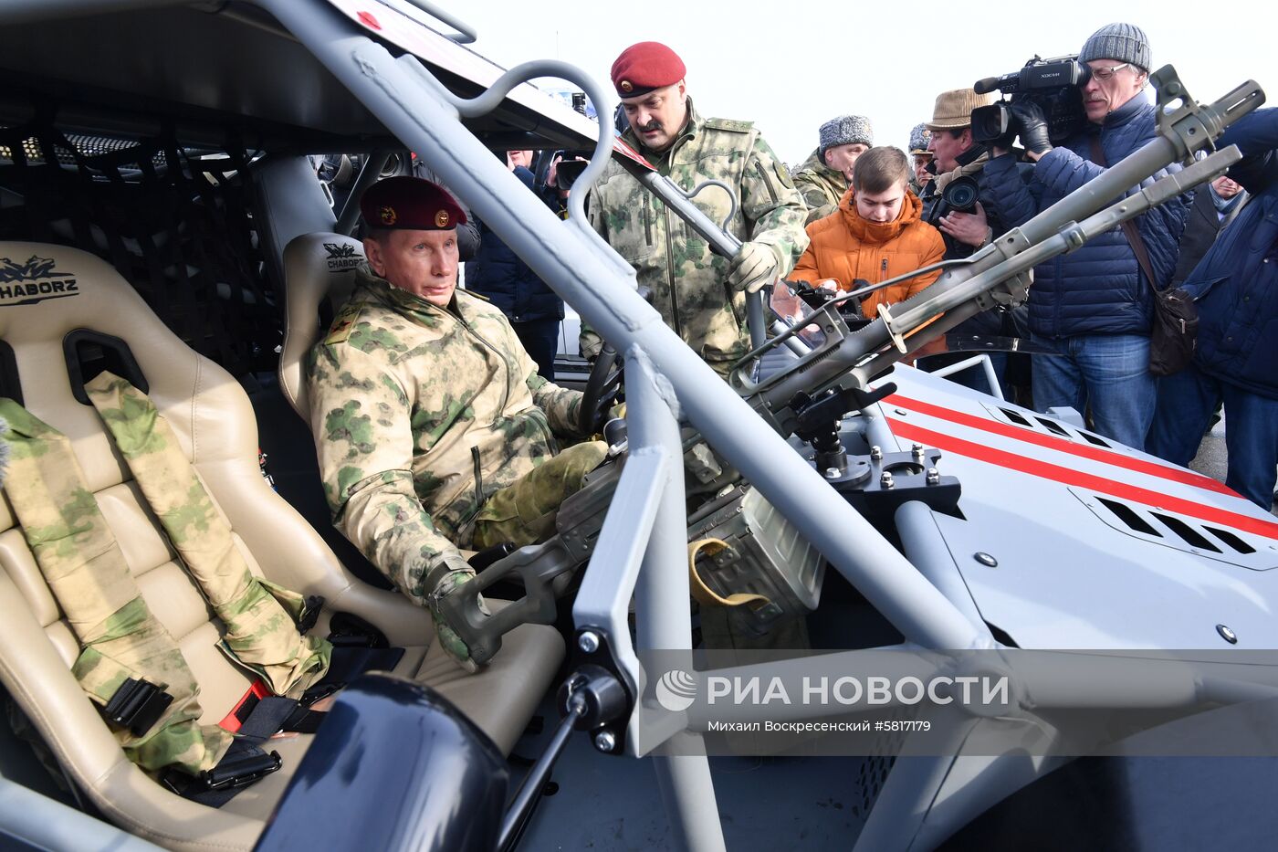 Презентация новой техники и вооружения Росгвардии