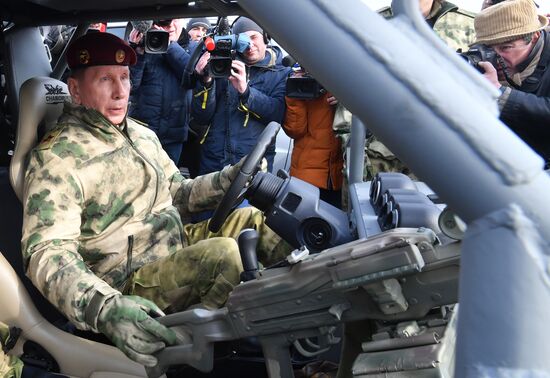 Презентация новой техники и вооружения Росгвардии