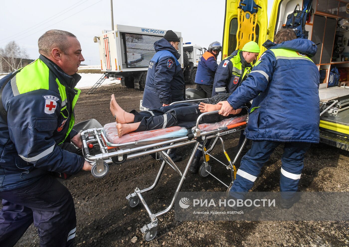 Показательные тактические учения по ликвидации чрезвычайной ситуации