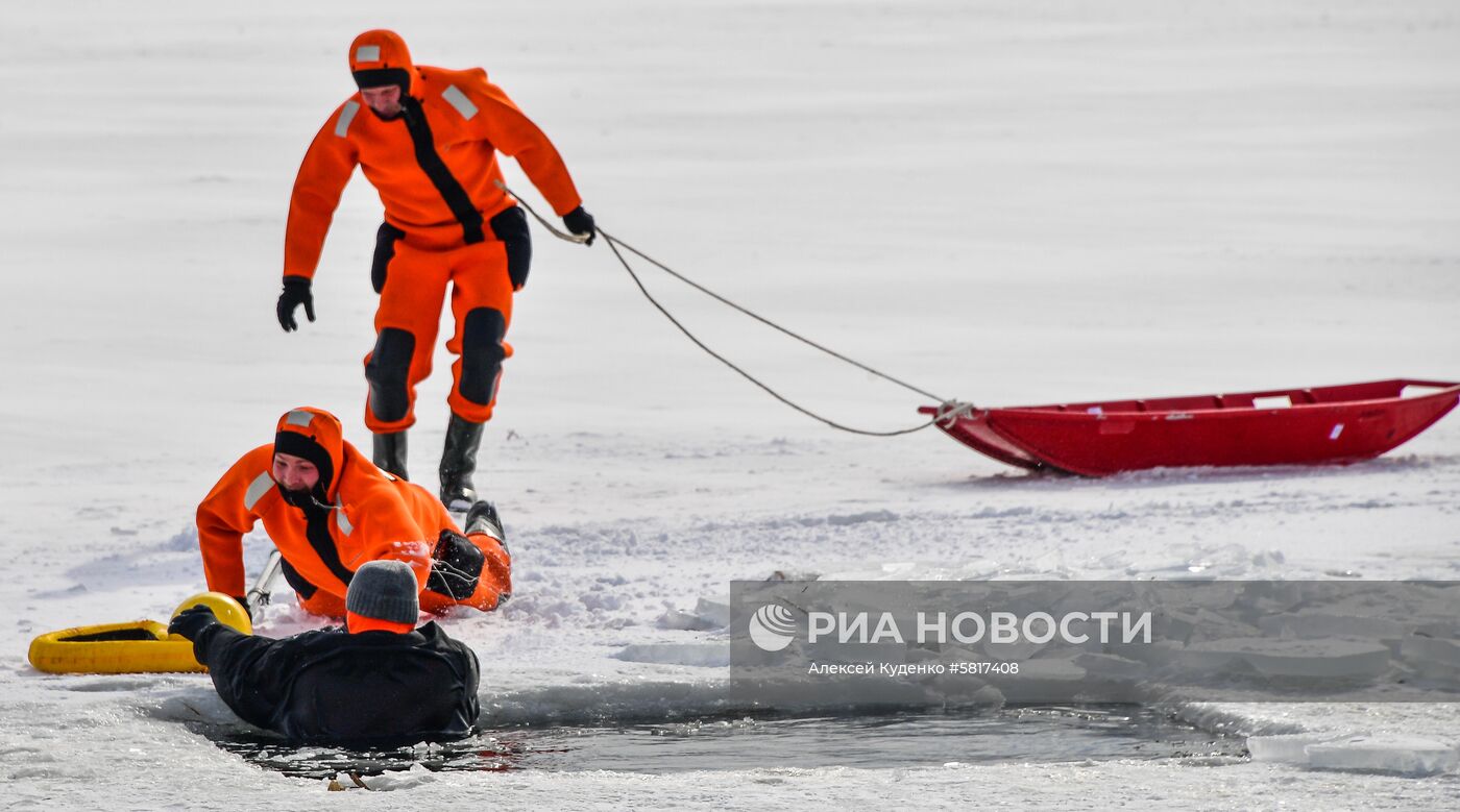 Показательные тактические учения по ликвидации чрезвычайной ситуации