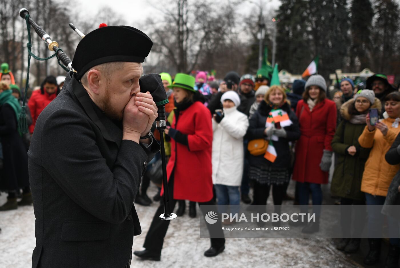 Парад в честь празднования Дня Св. Патрика