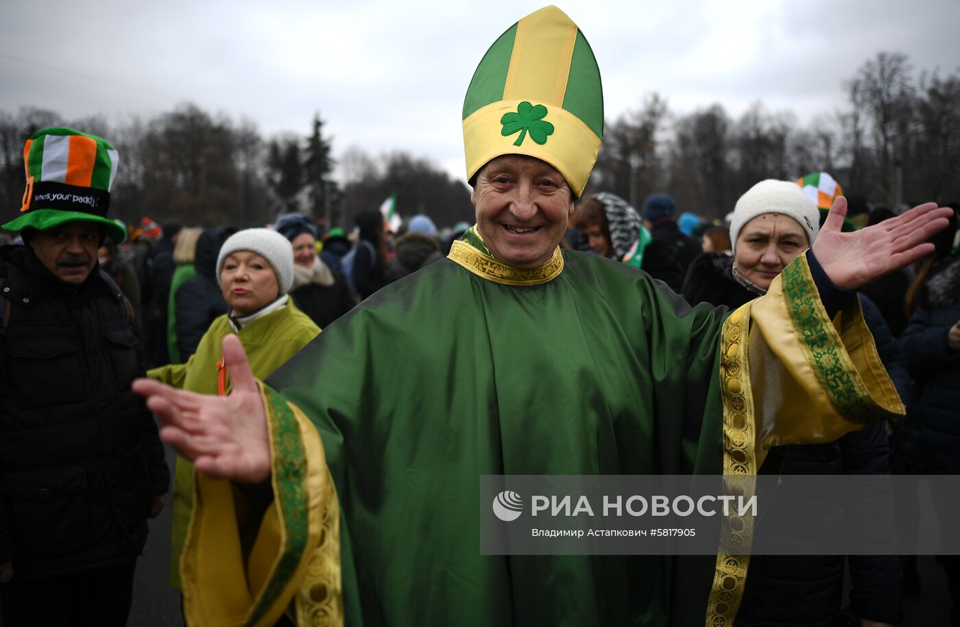 Парад в честь празднования Дня Св. Патрика