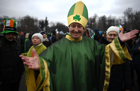 Парад в честь празднования Дня Св. Патрика