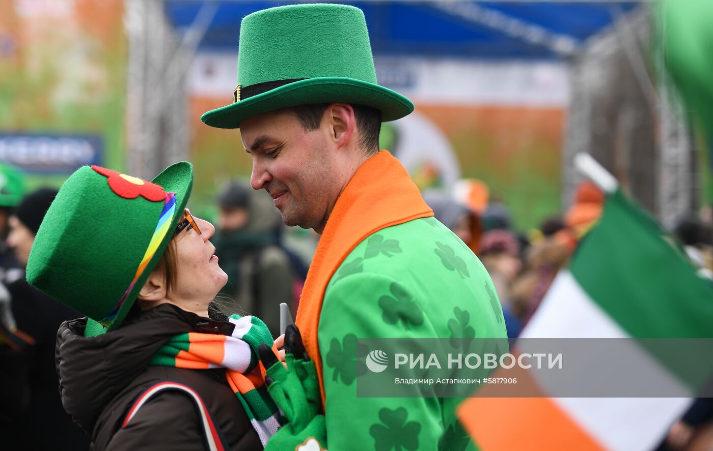 Парад в честь празднования Дня Св. Патрика