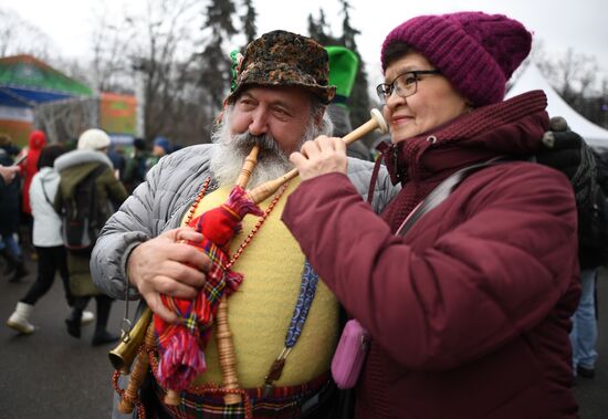 Парад в честь празднования Дня Св. Патрика