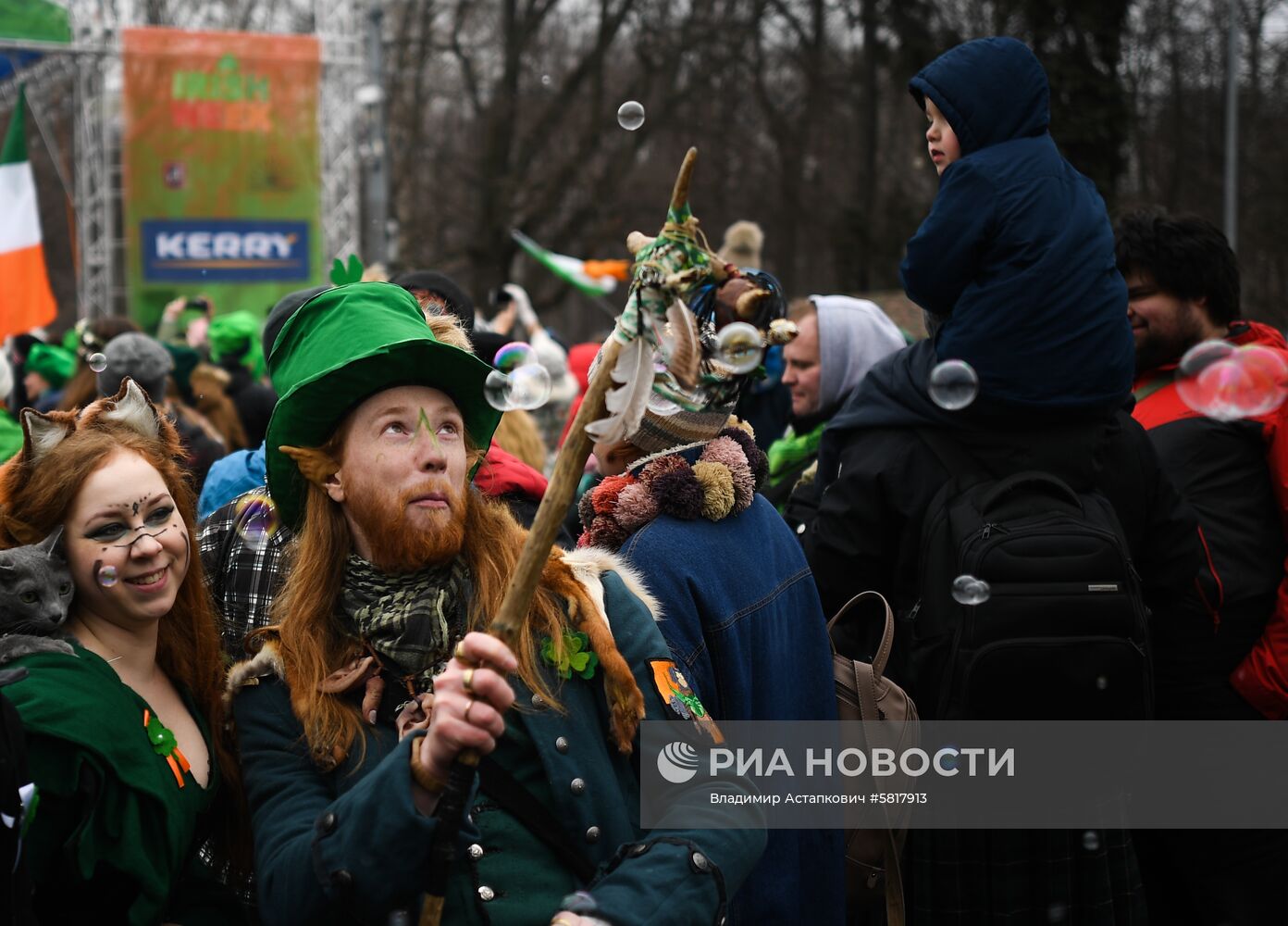 Парад в честь празднования Дня Св. Патрика