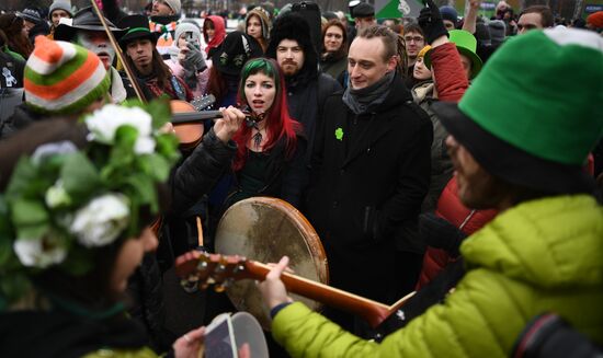 Парад в честь празднования Дня Св. Патрика