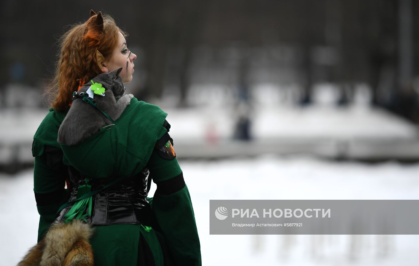 Парад в честь празднования Дня Св. Патрика