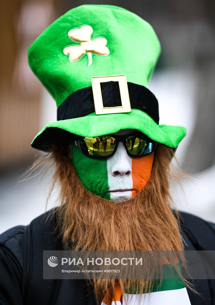 Парад в честь празднования Дня Св. Патрика