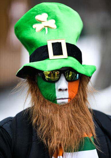 Парад в честь празднования Дня Св. Патрика