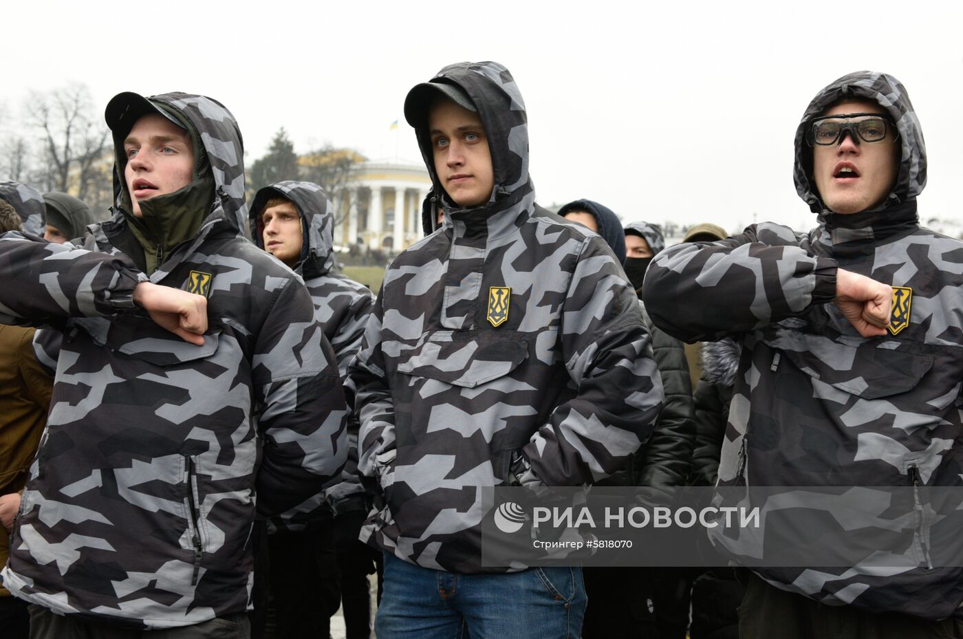 Акция националистов в Киеве