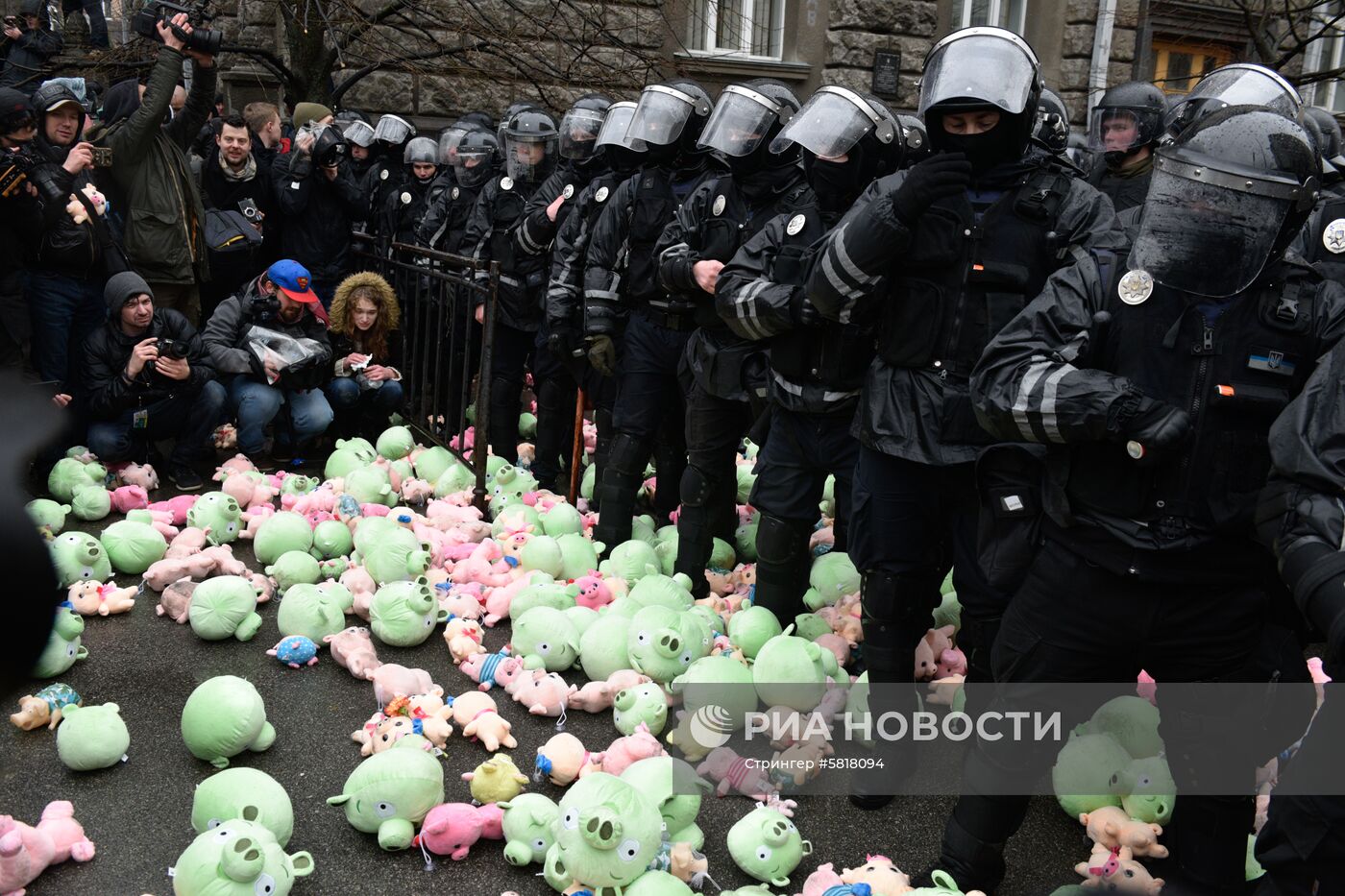 Акция националистов в Киеве