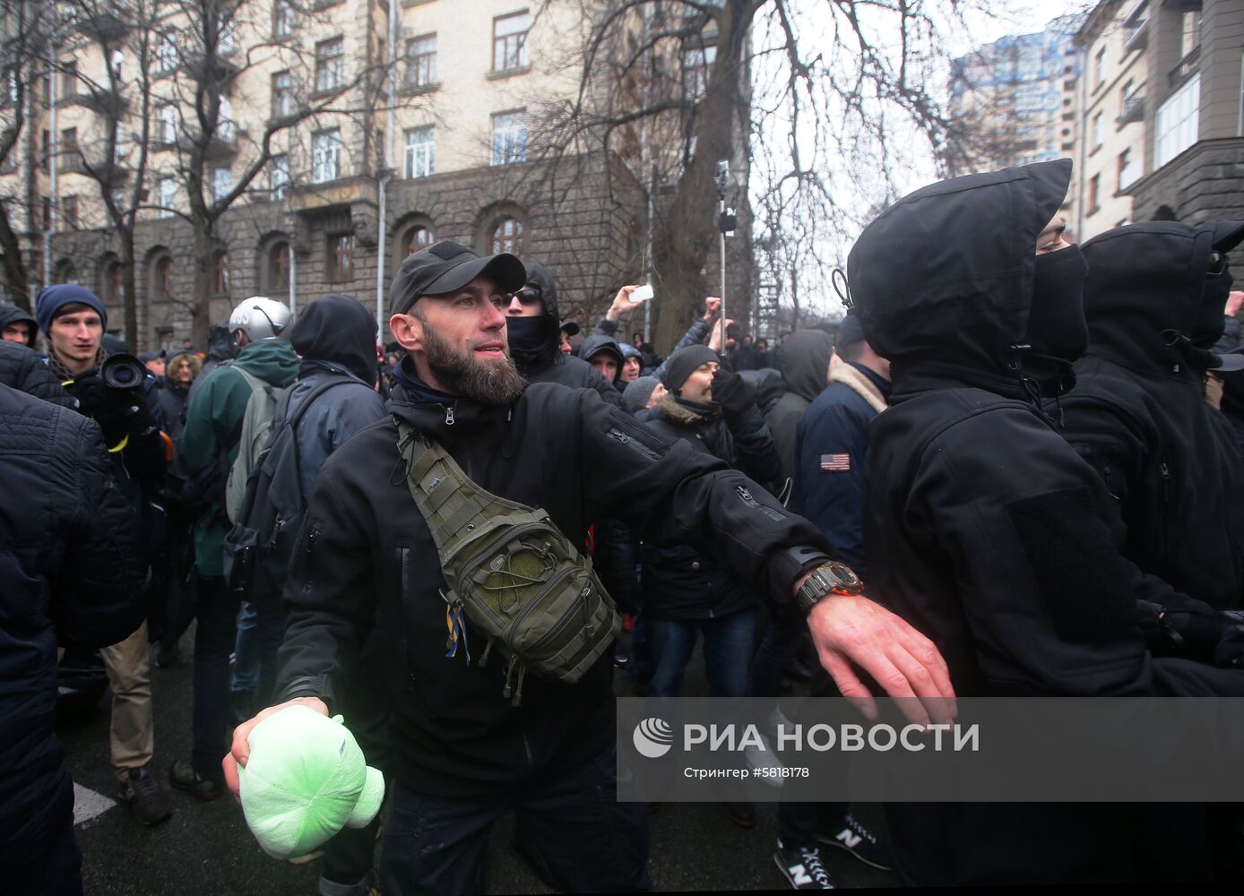 Акция националистов в Киеве