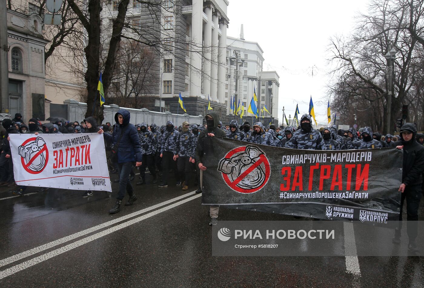 Акция националистов в Киеве