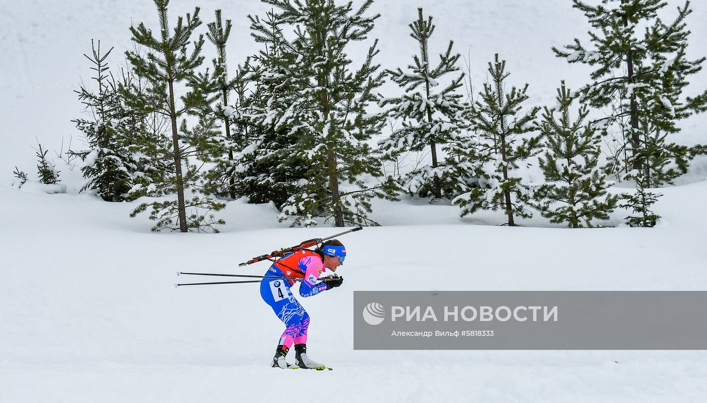 Биатлон. Чемпионат мира. Женщины. Эстафета