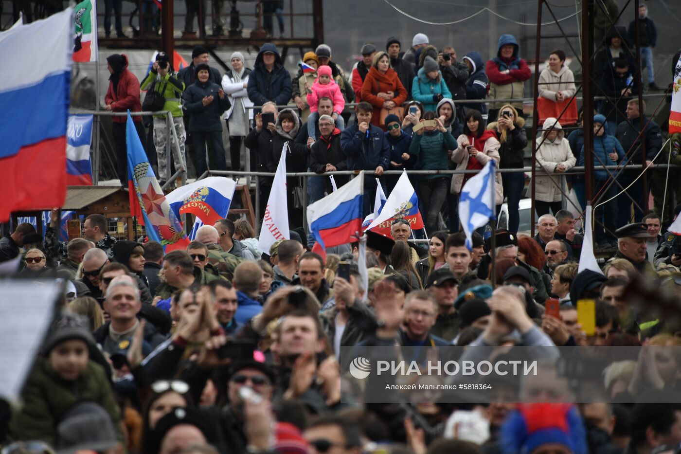 Автопробег мотоклуба "Ночные волки" в Крыму