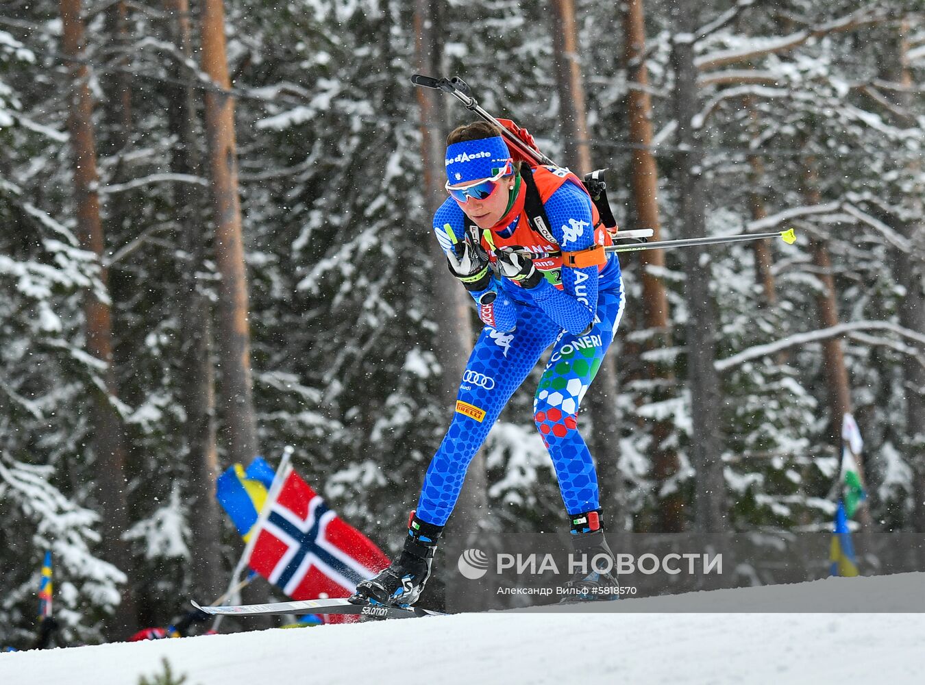 Биатлон. Чемпионат мира. Женщины. Эстафета