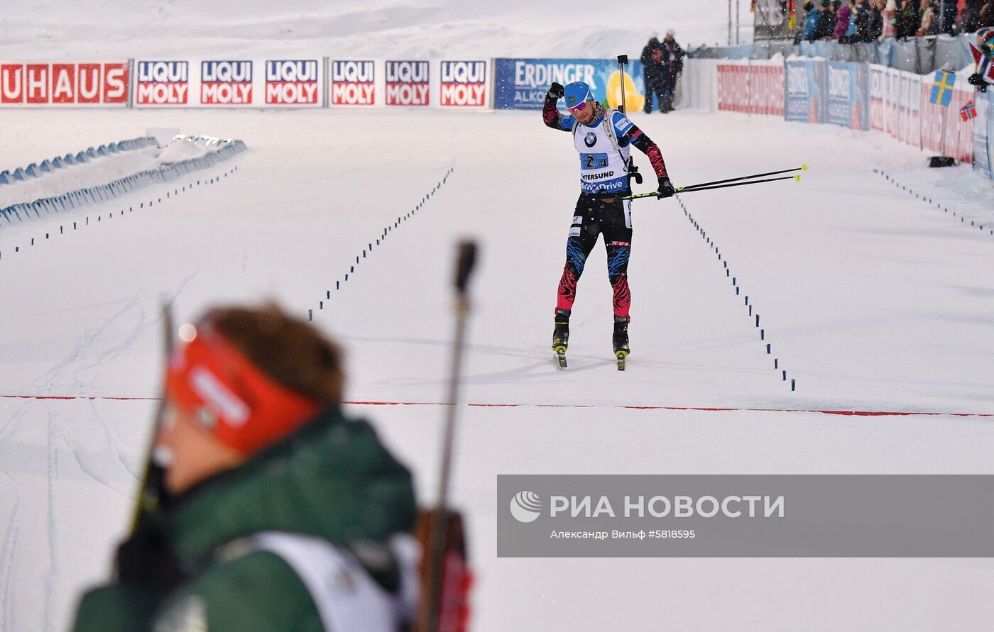 Биатлон. Чемпионат мира. Мужчины. Эстафета