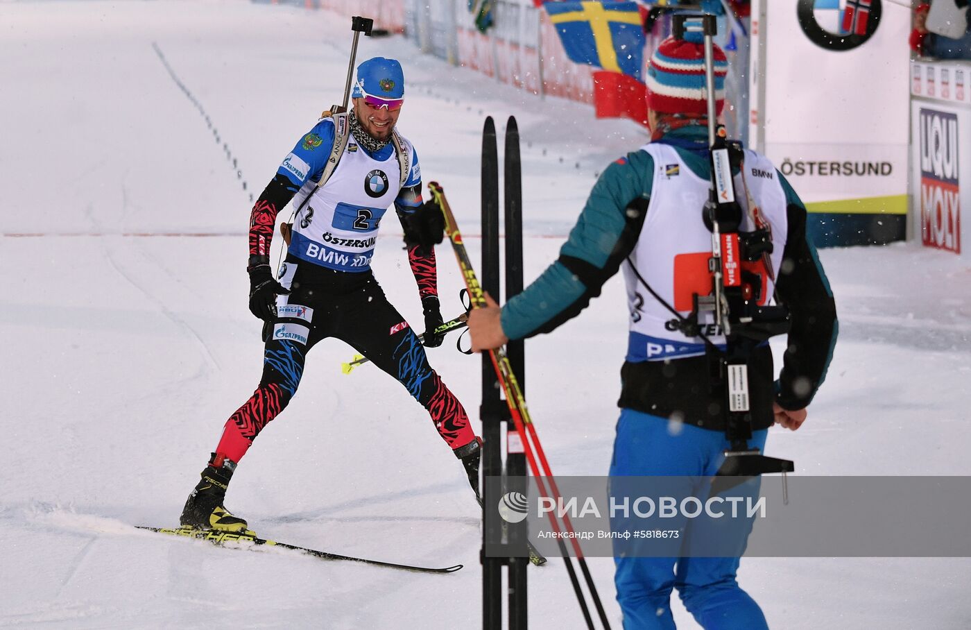 Биатлон. Чемпионат мира. Мужчины. Эстафета