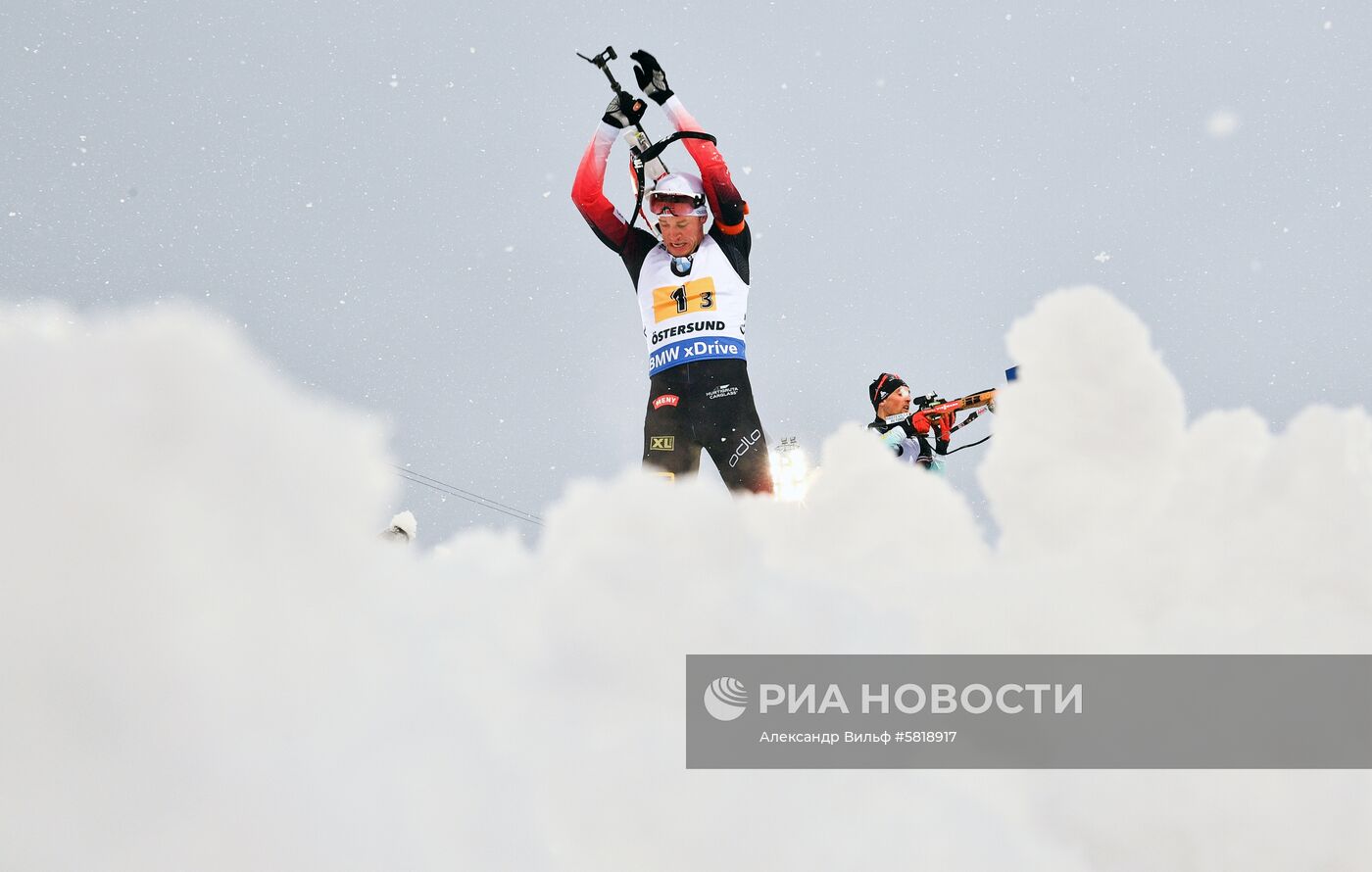 Биатлон. Чемпионат мира. Мужчины. Эстафета