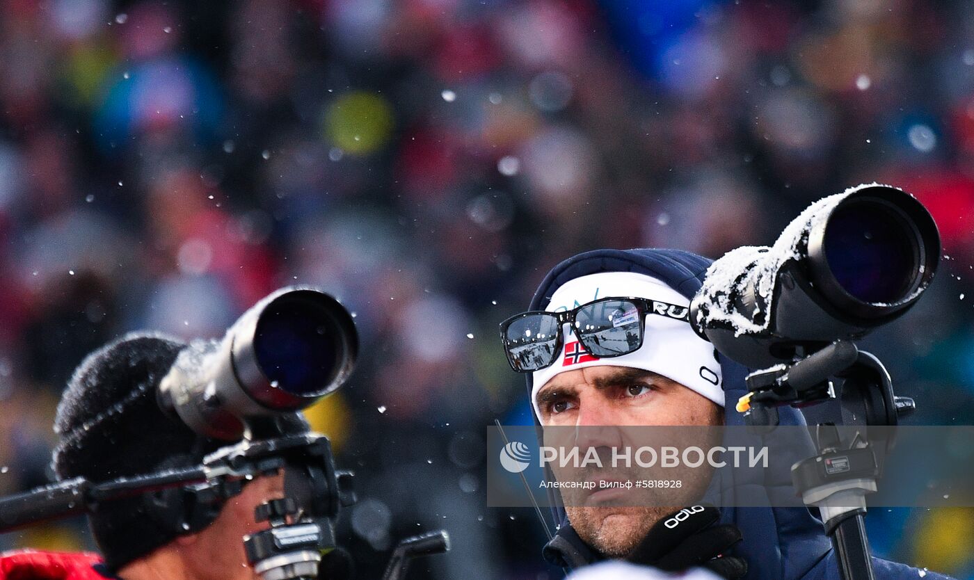 Биатлон. Чемпионат мира. Мужчины. Эстафета