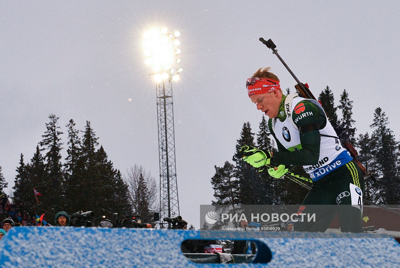 Биатлон. Чемпионат мира. Мужчины. Эстафета