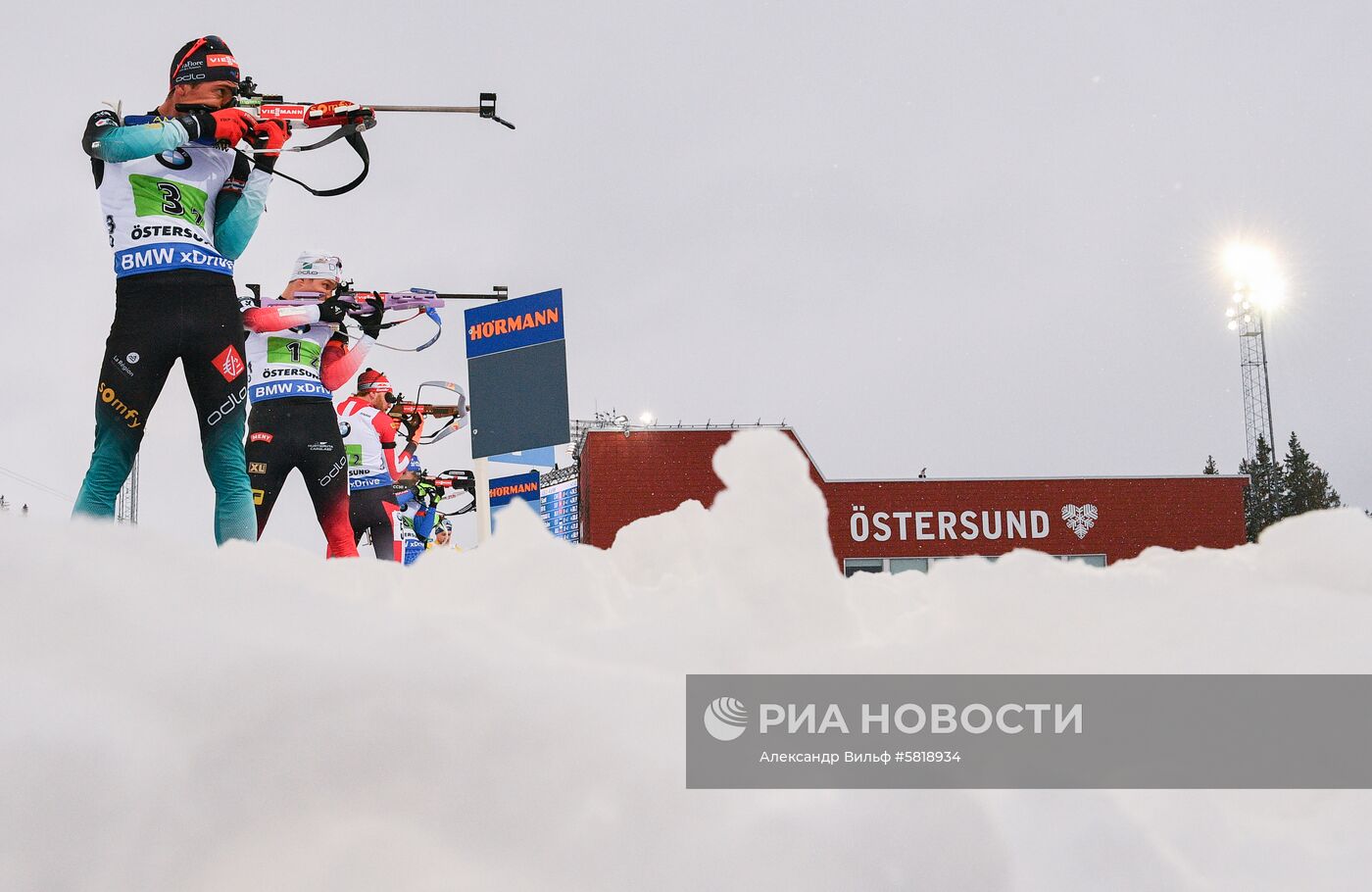 Биатлон. Чемпионат мира. Мужчины. Эстафета
