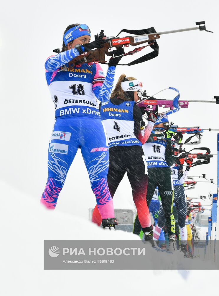 Биатлон. Чемпионат мира. Женщины. Масс-старт