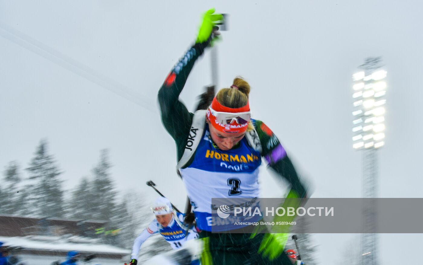 Биатлон. Чемпионат мира. Женщины. Масс-старт