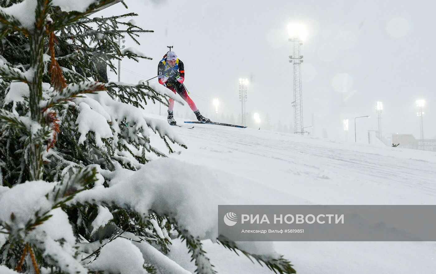 Биатлон. Чемпионат мира. Мужчины. Масс-старт