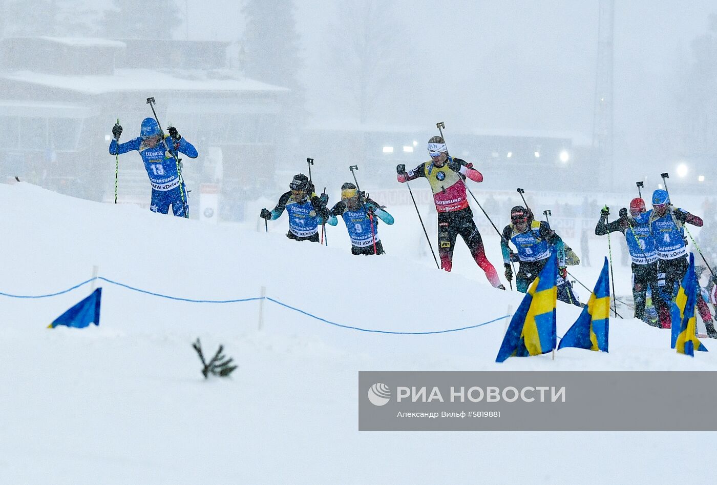 Биатлон. Чемпионат мира. Мужчины. Масс-старт