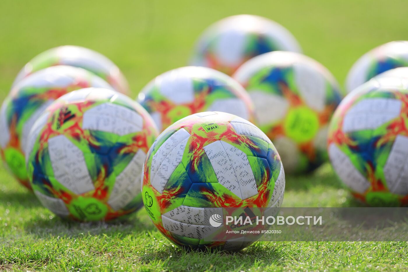 Футбол. Тренировка сборной России