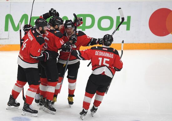 Хоккей. КХЛ. Матч "Авангард" - "Барыс