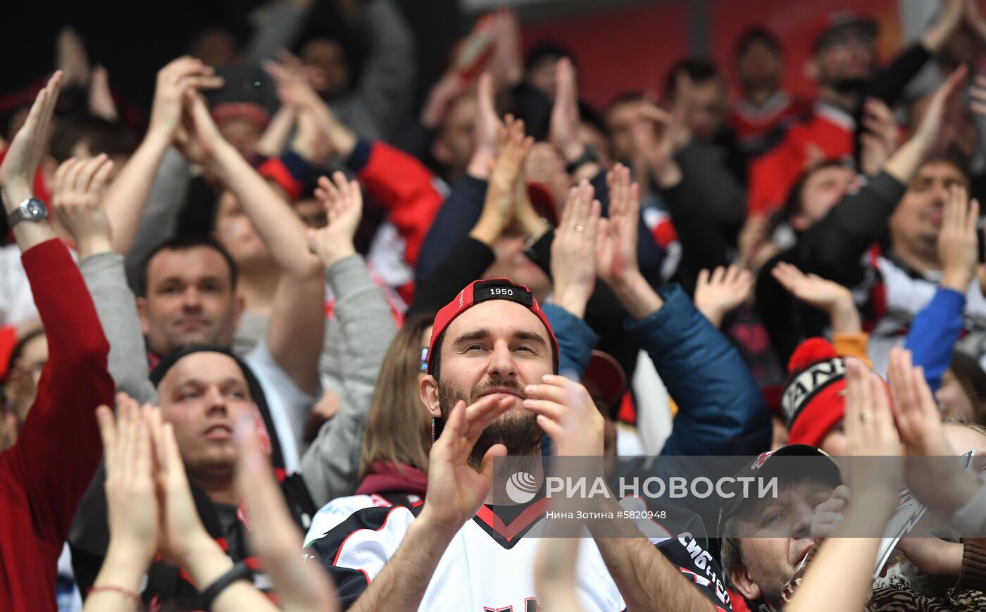 Хоккей. КХЛ. Матч "Авангард" - "Барыс