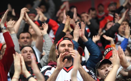 Хоккей. КХЛ. Матч "Авангард" - "Барыс