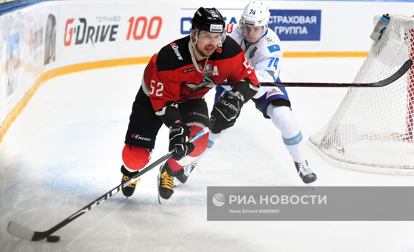 Хоккей. КХЛ. Матч "Авангард" - "Барыс