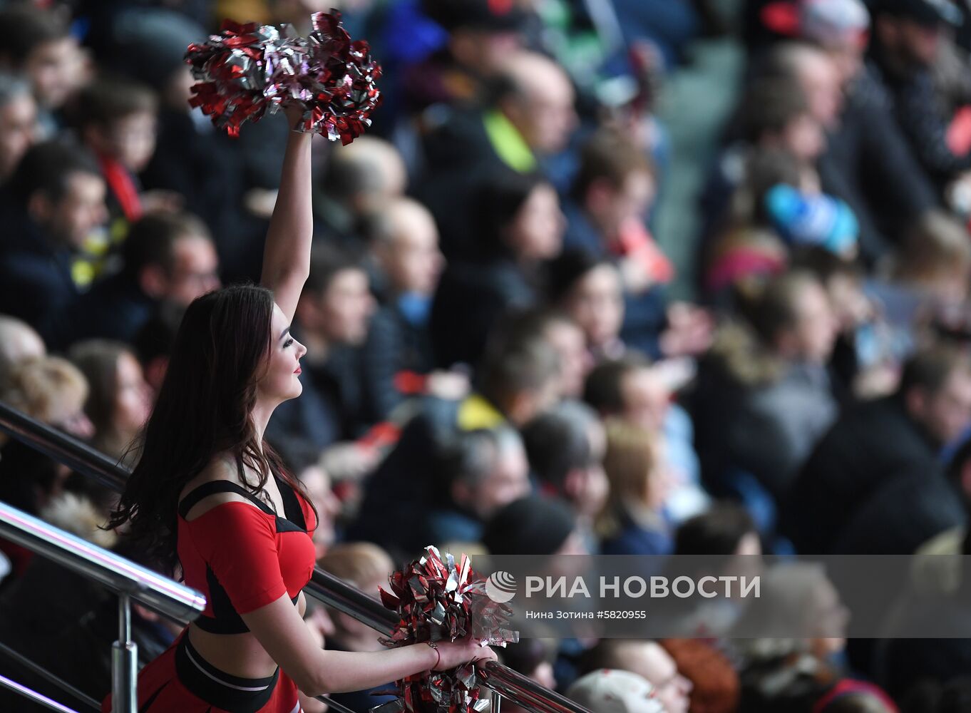 Хоккей. КХЛ. Матч "Авангард" - "Барыс