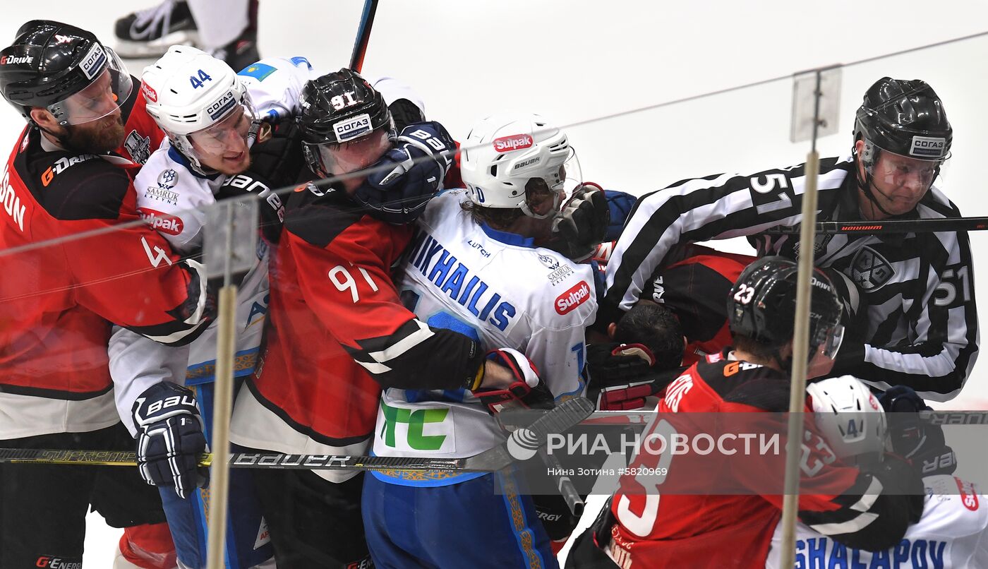 Хоккей. КХЛ. Матч "Авангард" - "Барыс