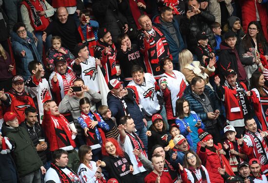 Хоккей. КХЛ. Матч "Авангард" - "Барыс