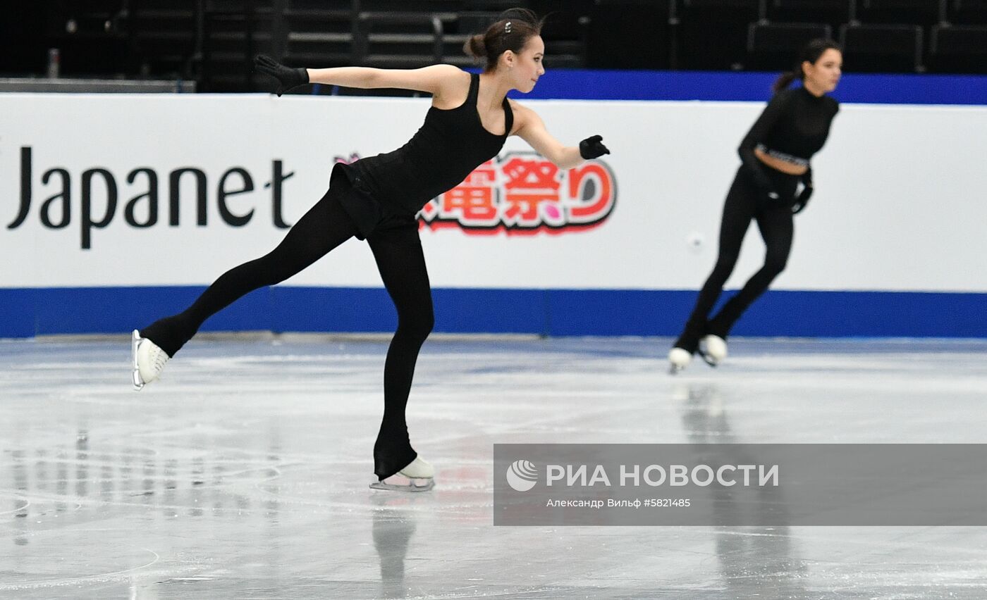 Фигурное катание. Чемпионат мира. Тренировки