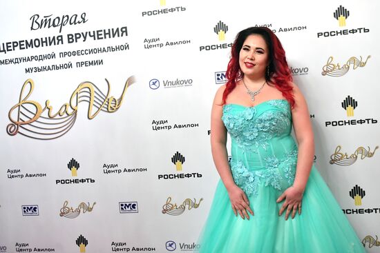 Вручение музыкальной премии BraVo 