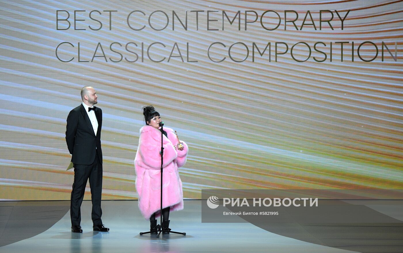 Вручение музыкальной премии BraVo 