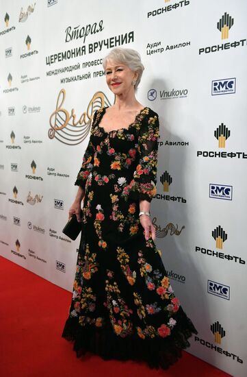 Вручение музыкальной премии BraVo 