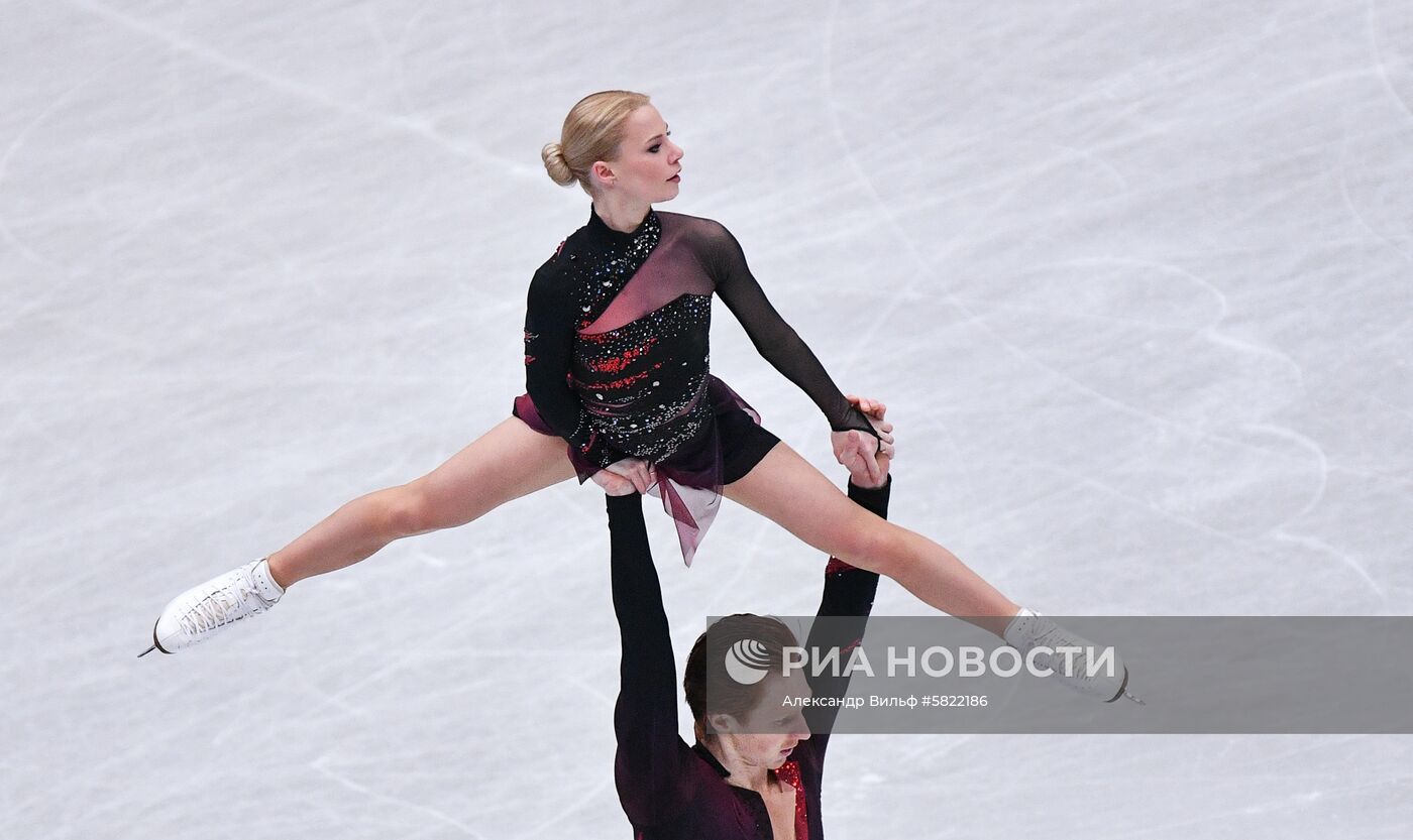 Фигурное катание. Чемпионат мира. Пары. Короткая программа