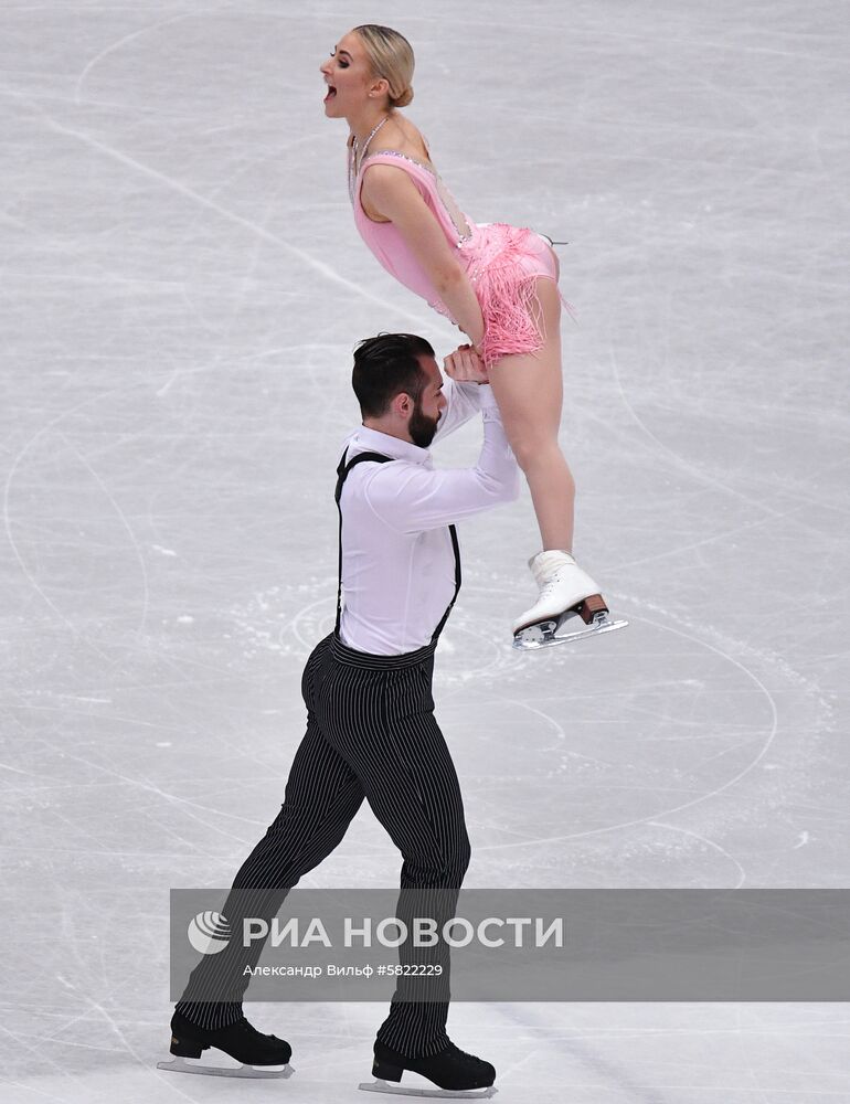 Фигурное катание. Чемпионат мира. Пары. Короткая программа