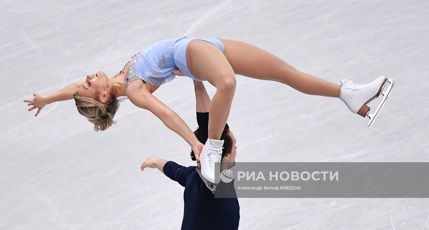 Фигурное катание. Чемпионат мира. Пары. Короткая программа