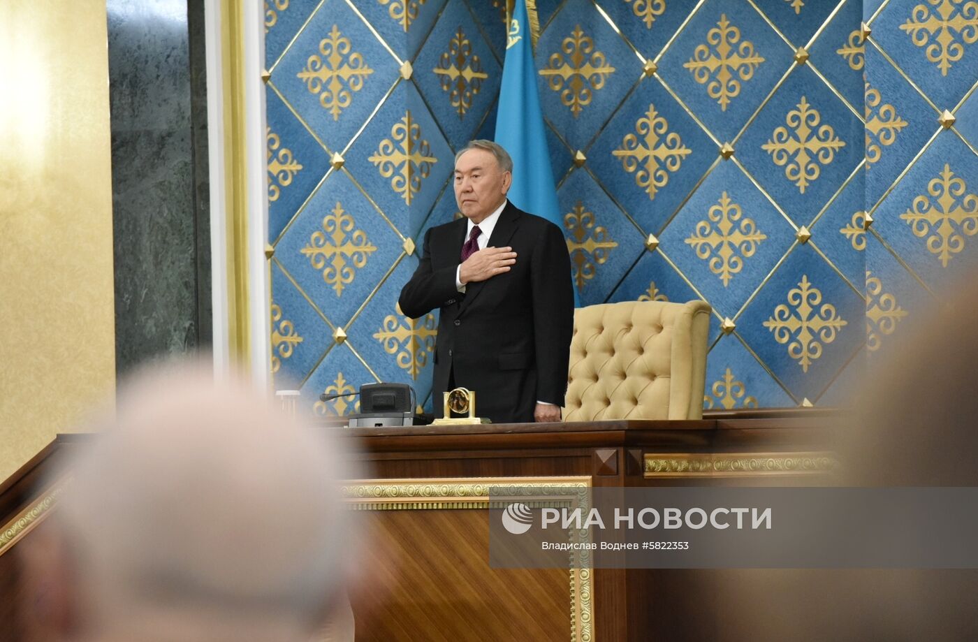 Церемония передачи полномочий президента Казахстана К. Токаеву