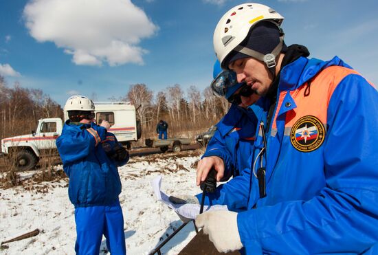 Командно-штабные учения МЧС в Иркутской области