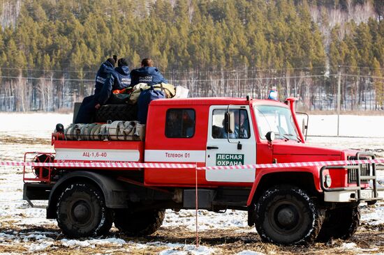 Командно-штабные учения МЧС в Иркутской области