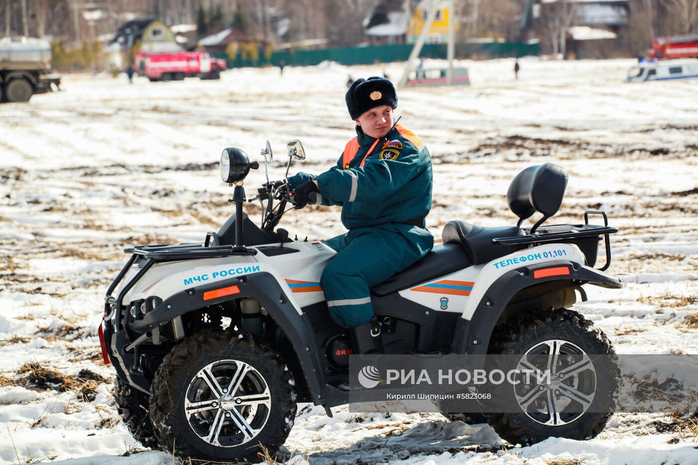 Командно-штабные учения МЧС в Иркутской области